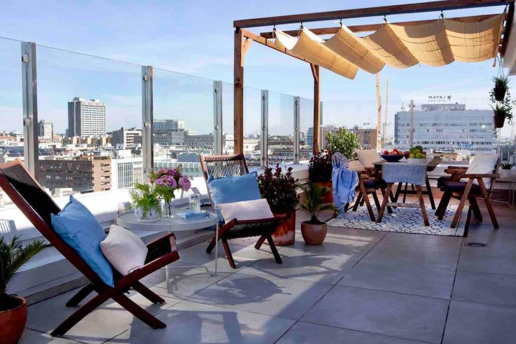 Wishome - Atico Con Espectacular Terraza En Bernabeu マドリード エクステリア 写真